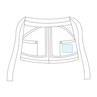 Avental Curto Lavado Combi Mostaza "Redline" - Transfer - 1